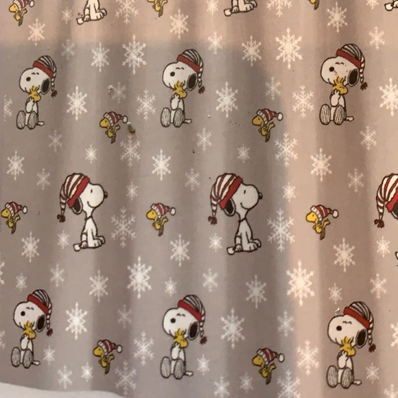 Peanuts Bath Peanuts Snoopy Christmas Shower Curtain Poshmark